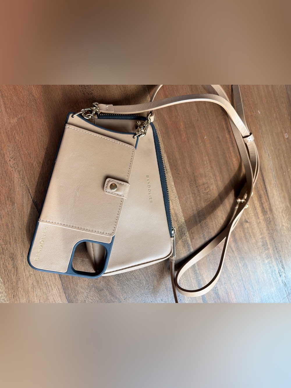 Bandolier Mila iPhone 15 Plus Crossbody + Expanded Pouch